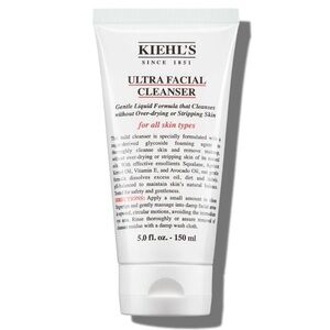 Kiehl's Ultra Facial Cleanser - White and Black Text